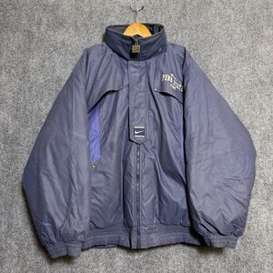 Vintage Penn State Nittany Lions Jacket Men XXL Navy Blue NCAA Football Nike 90s